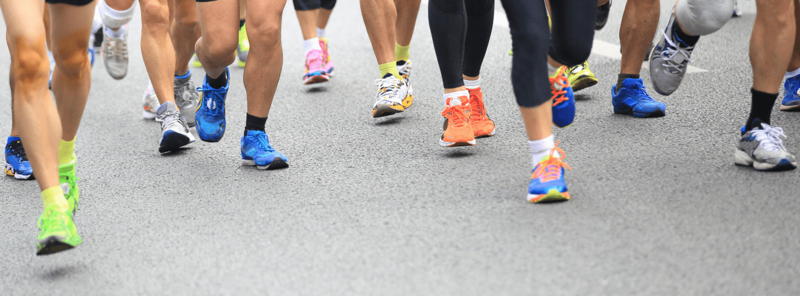 People running