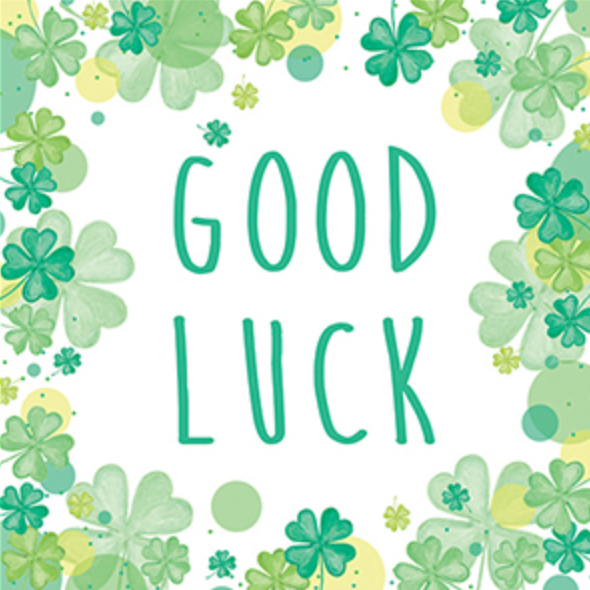 Good Luck Card  Utility Gift UK