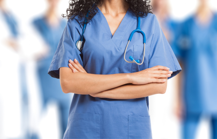 Nurse stock image