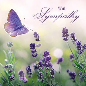 Withy Sympathy card