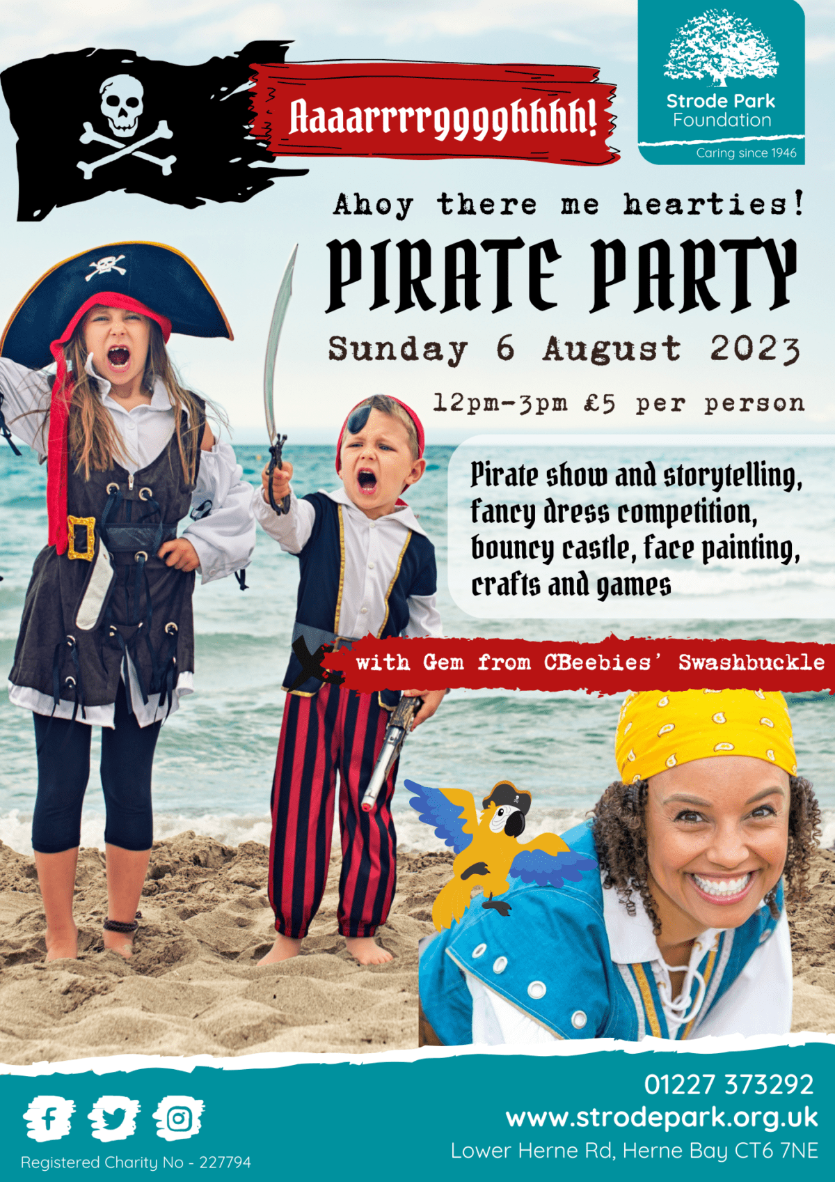 Pirate Party poster
