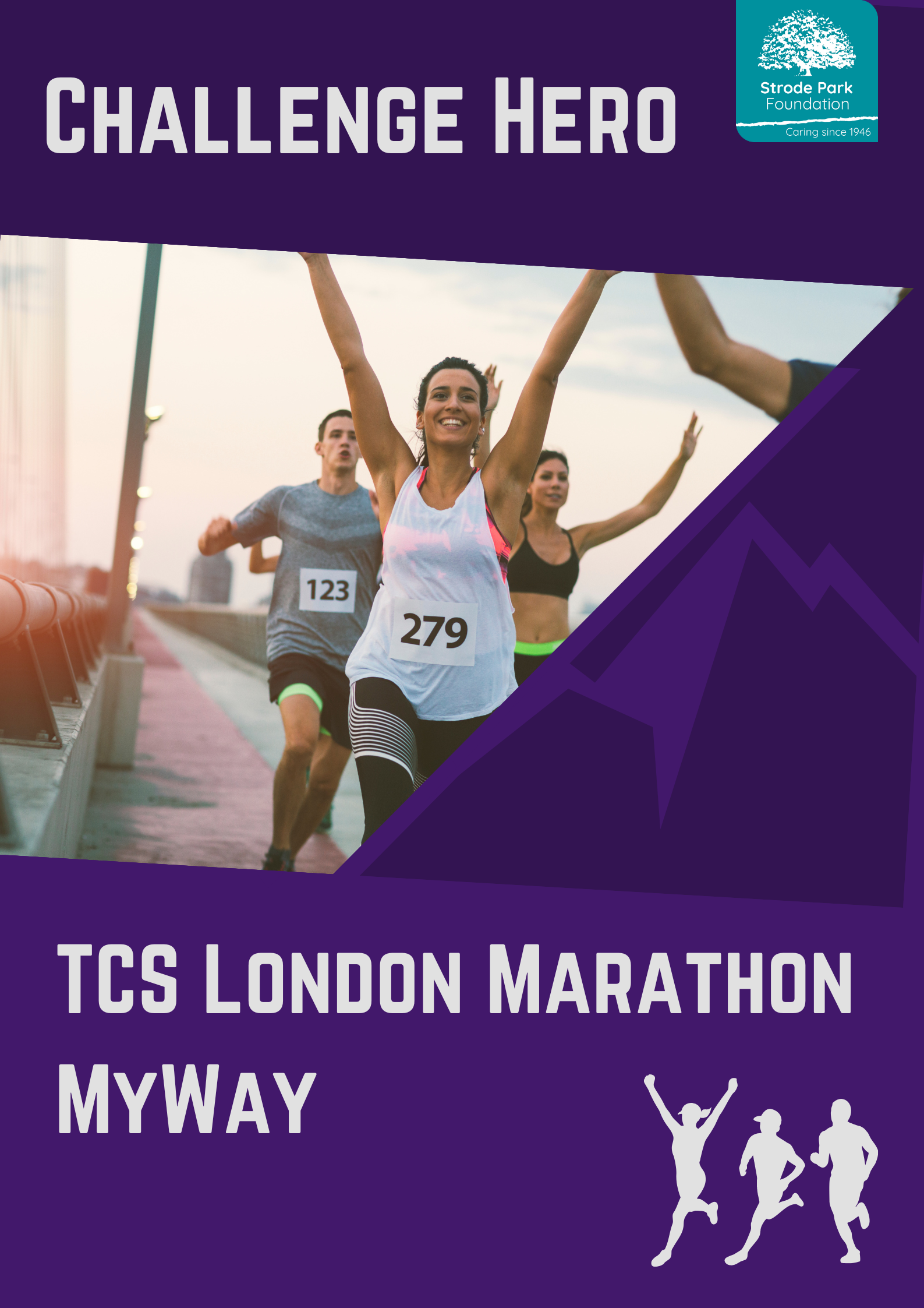 TCS London Marathon MyWay Strode Park Foundation