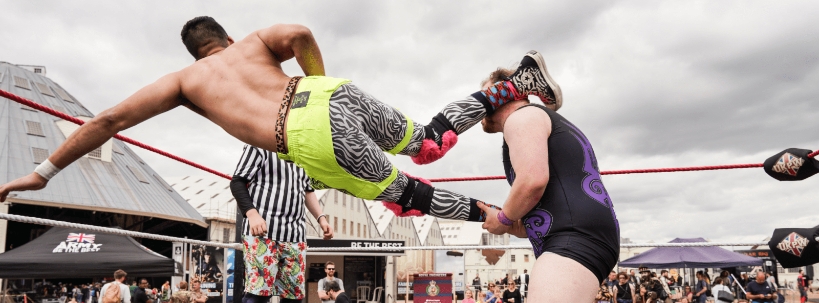 Wrestling banner