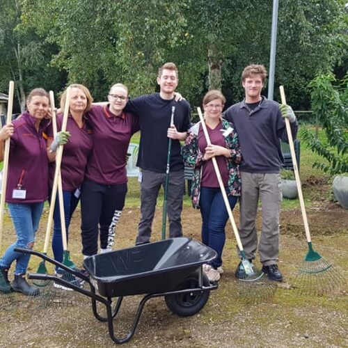 Sainsburys volunteers