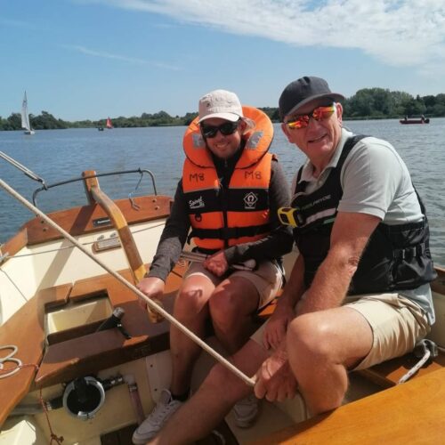 Day service client sailing