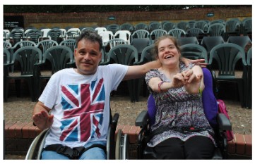 Residents in the theatre
